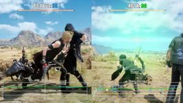 مقایسه فریم ریت بازی Final Fantasy 15 High Mode