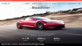 معرفی مدل جدید خودرو اسپرت تسلا roadster