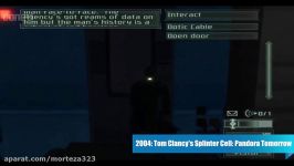 History of  Tom Clancys SPLINTER CELL 2002 2018