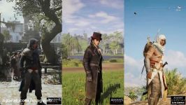 مقایسه Assassins Creed Origins vs Syndicate vs Unity