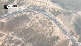 تصاویر هوایی ترافیک در جاده كرمانشاه به سرپل ذهاب
