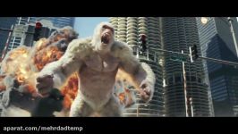 نمایش اولین تریلر فیلم Rampage 2018