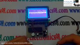 ساخت ماشین حساب مهندسی تاچ اسکرین LCD گرافیکی AVR