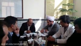 بازدید رئیس نهاد رهبری علوم پزشکی تبریز دانشکده سراب
