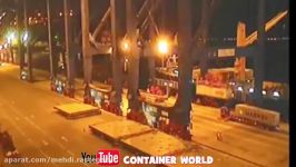 Crane operator falls asleep.. Driver got crushed.. Never drive under a suspended load