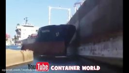 Beaching a Cargo Ship Watch how calm he keeps filming when the ship gets closer and closer