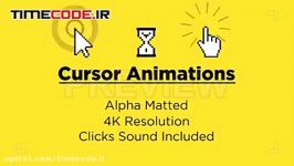 دانلود مجموعه آیکون انیمیت مکان نما Cursor Animations