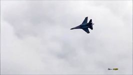 Paris Air Show 2013  Su 35 Vertical Take off