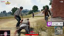 گیم پلی لحظات خنده دار بازی PUBG بتلگراند قسمت 1