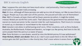 BBC 6 minute English Penny pinchingwww.derahktejavidan.com