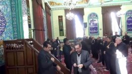 رجز خوانی کربلایی حسین وکیلی در روز 28 صفر در مسجد جامع فسقندیس