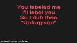 Metallica The Unforgiven Lyrics