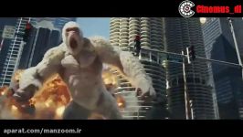 تریلر فیلم Rampage بازی راک