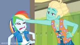 EQUESTRIA GIRLS MINI SERIES OVER POWERED RAINBOWDASH AVOIDS ZEPHYR BREEZE