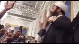 ویدیوی کامل حمله عناصر قرارگاه ثارالله لباس شخصی ها به بست‌نشینان شاه عبدالعظیم  مشایی ...