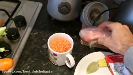 How To Make Vegetable Soup  آموزش درست کردن سوپ سبزیجات