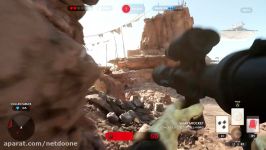 گیم پلی بازی Star Wars Battlefront  نتدونه