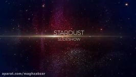 پروژه افترافکت ساخت اسلایدشو تصاویر Stardust Slideshow