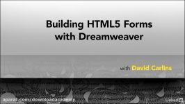 دوره Lynda  Building HTML5 Forms with Dreamweaver