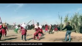 تعزیه سنتی روستای برغمد نبرد حضرت عباس