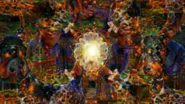 Psychedelic Deep Dream Fractal Trip  ACID EYE 360° VR Slideshow 4K