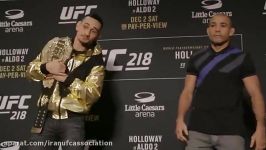 UFC 218  Holloway vs Aldo 2  Media Day