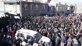 نمایی بدرقه پرشور دکتر احمدی نژاد توسط مردم باوفای