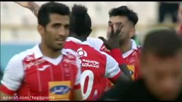 خوشحالی جالب منشا مسلمان بعد گل سوم پرسپولیس