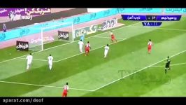 گل چهارم پرسپولیس به ذوب آهن توسط فرشاد احمدزاده