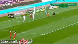 گل چهارم پرسپولیس به ذوب آهن توسط فرشاد احمدزاده