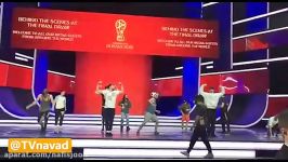 حال هوای سالن محل برگزاری قرعه کشی جام جهانی ٢٠١٨