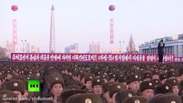 Pyongyang Rally Thousands of North Koreans show support for latest missile test