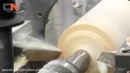 Dangerous Biggest Wood Lathe Chainsaw Work  Fastest CNC Technology