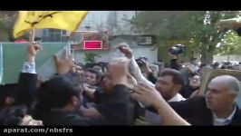 مراسم تشییع پیکر شهید مدافع حرم سید احمد حسینی در شیراز