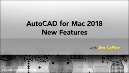 آموزش امکانات ابزارهای جدید AutoCAD for Mac 2018