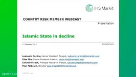 Intel Briefing Islamic State Decline