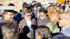 بازدید استاندار هرمزگان مناطق زلزله زده کرمانشاه