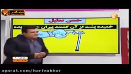 ادبیات کنکورموسسه حرف آخر حل تست حسن تعلیل منتظری