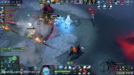 MidOne STORM SPIRIT Mjolnir + Attack Speed Talent Strat Dota 2