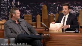 Jimmy Surprises Blake Shelton with a Serenade of Ill Name the Dogsq