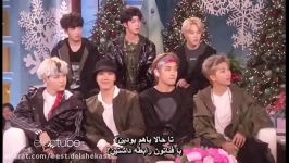 پارت اول مصاحبه BTS در برنامه Ellen Show هاردساب فار