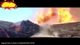 آتش سوزی در انبار ۷۰۰متری چوب در جنوب تهران