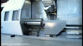 HYPNOTIC Video of Extreme CNC Machine in Action Manufacturing Complex Part WFL MillTurn M120