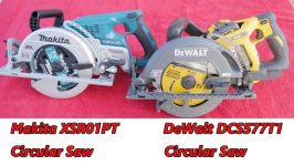 DeWalt 60V Max vs Makita 36V Circular Saw Contest