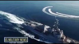 ورود ناو هواپیمابر نیروی دریایی آمریکا به خلیج فارس