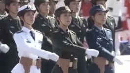 رژه به این میگن رژه زنان ارتش چین