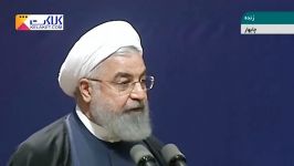 روحانی نه نیاز به اسلحه داریم نه نیاز به دخالت قدرت های بزرگ جهانی