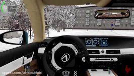 City Car Driving  Lexus GS 350 F  Snow Driving