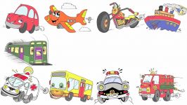 Transportation and Street Vehicles Vocabulary by ELF Learning  ELF Kids Videos
