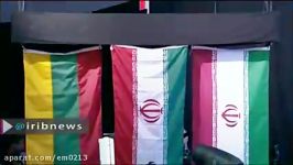 برافراشته شدن پرچم ایران در آمریکا